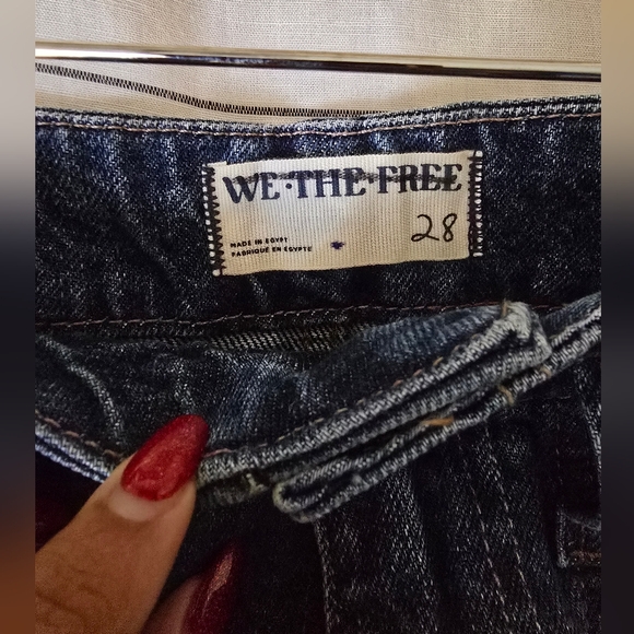NEW Free People Major Leagues Mid Rise Cuffed Jeans - Picture 12 of 15